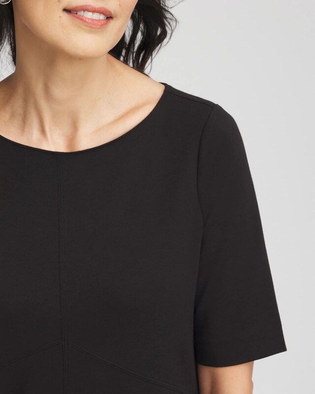 Elbow-Sleeved Maxi Dress - image 4
